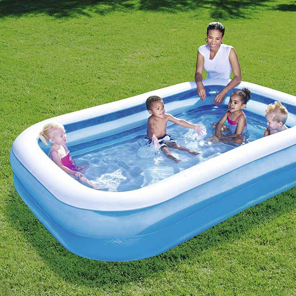 Piscina gonflabila 200 x 120 x 40 cm, 2 inele
