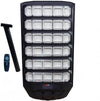 Lampa solara stradala LEIHMANN, putere 1600W cu senzor de miscare , telecomanda inclusa + Suport cadou