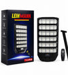 Lampa solara stradala LEIHMANN, putere 1600W cu senzor de miscare , telecomanda inclusa + Suport cadou