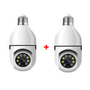 Set 2 Camere IP, WI-FI, HD, Smart-Bulb, tip Bec cu Senzor de Miscare si Aplicatie Telefon + 2 x Card memorie CADOU