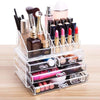 PACHET Razatoare multifunctionala pentru legume, cu 22 de accesorii + Organizator pentru cosmetice, cu sertare, incapator