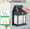 Lanterna LED cu trepied, 60W, raza de actiune 1KM, 4 moduri de iluminare, functie Powerbank + Lampa solara de perete LED cu senzor de miscare 3W, culoare negru