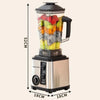 Robot de Bucatarie Multifunctional 2-în-1 RAF R.2879, Capacitate 3 litri, 2600W, 32000 RPM