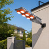 Proiector Solar LED Exterior cu Senzor, 400W / 600W, Lampa Solara Puternica pentru Curte, Gradina, Alei, Iluminat Exterior IP65