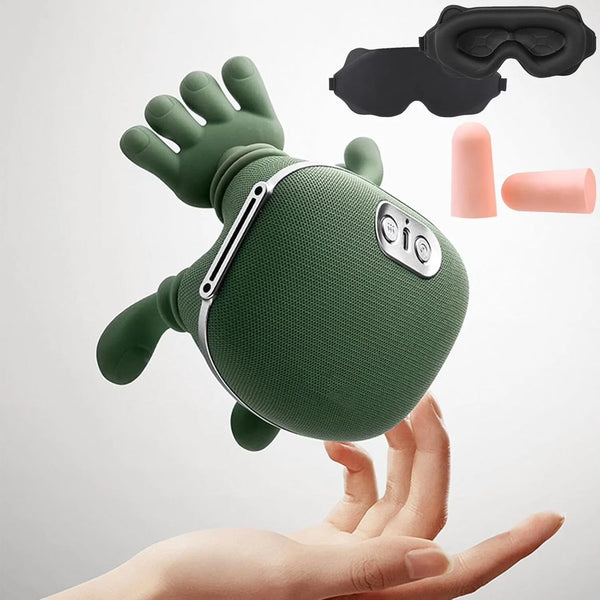 Aparat Masaj Cervical Multifunctional,4D, 3 Intensitati, 2 Trepte Caldura 40/45°C, Wireless, Autonomie 70 min