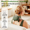 Aparat Masaj Cervical Multifunctional,4D, 3 Intensitati, 2 Trepte Caldura 40/45°C, Wireless, Autonomie 70 min