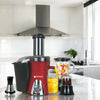 Hoffmans Blender Multifuncțional 1,5L, 1200W Visiniu