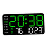 Ceas digital de perete, versatil, LED, cu alarma, calendar si termometru