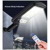 Set 4 Lampi solare LED cu senzor de miscare si unghi de inductie 120 grade