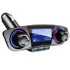 Set 2 x Transmitator auto M20 FM cu MP3 Player, Bluetooth 4.0, AUX, Handsfree, Cititor Carduri, Functie Incarcare Telefon si Brat Flexibil