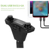 Set 2 x Transmitator auto M20 FM cu MP3 Player, Bluetooth 4.0, AUX, Handsfree, Cititor Carduri, Functie Incarcare Telefon si Brat Flexibil