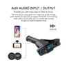 Set 2 x Transmitator auto M20 FM cu MP3 Player, Bluetooth 4.0, AUX, Handsfree, Cititor Carduri, Functie Incarcare Telefon si Brat Flexibil