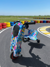 Tricicletă electrică drift Premium pentru copii, 350W + cască si echipament complet de protecție CADOU