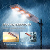 Proiector Solar LED Exterior cu Senzor, 400W / 600W, Lampa Solara Puternica pentru Curte, Gradina, Alei, Iluminat Exterior IP65