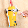 1+1 CADOU Dozator pentru Pasta de dinti, 3 in 1, in forma de Minion