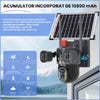 Camera Solara Tripla, Conexiune 4G cu SIM, 12MP Ultra HD, Zoom 10X, Vedere Nocturna Color, Panou Solar 7.5W