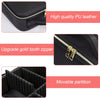 Portfard impermeabil, compartiment ajustabil, cu LED, negru