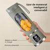 Mini Blender Electric, Portabil si Multifunctional, 12 lame din otel, Fara BPA, Capacitate 450ml