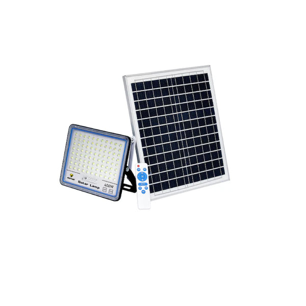 Proiector cu Panou Solar Jortan Blue 600W