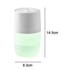 Set 2 x Umidificator portabil cu lumini colorate, 2 moduri pulverizare, USB, 360 ml + Uleiuri esentiale CADOU
