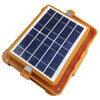 Proiector LED D9 cu panou solar, 300 W, cu funtie de incarcare telefon