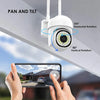 Set 2 camere supraveghere WiFi + 2 carduri microSD 32GB incluse, 360°, 2MP Full HD, vedere nocturnă