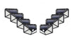 Set 8 Lampi Solare 100 LED - 3 Moduri de Iluminare