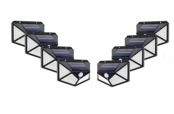 Set 8 Lampi Solare 100 LED - 3 Moduri de Iluminare