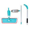 PACHET Mop microfibra cu pulverizare apa + Suport depozitare multifunctional pentru baie, cu 3 polite