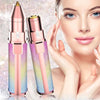 1+1 CADOU Epilator facial si sprancene, portabil, reincarcabil, 2in1