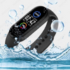 Pachet! Bratara fitness inteligenta M6 +Casca bluetooth, in forma de picatura