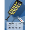 Lampa solara stradala 120w 520 LED COB