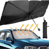 PACHET Suport rotativ telefon, Robot cameraman Bluetooth cu recunoastere faciala + Suport auto multifunctional 4-in-1 + Parasolar pliabil tip umbrela pentru parbrizul masinii