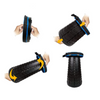 Hamac dublu bumbac cu bara de lemn + Scaun pliabil portabil, retractabil, telescopic, pentru exterior CADOU