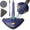 Oferta 1+1 Mop cu cap triunghiular, reglabil, rotire 360 grade + 2 lavete CADOU