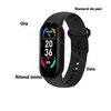 Pachet! Bratara fitness inteligenta M6 +Casca bluetooth, in forma de picatura