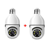 Set 2 Camere IP, WI-FI, HD, Smart-Bulb, tip Bec cu Senzor de Miscare si Aplicatie Telefon