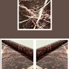 Set promotional! 1 +1 Folie autoadeziva, imitatie marmura 60 x 300 cm, Maro