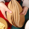 Set 100 hartii de copt pentru friteuza, unica folosinta, 16x20x4.5 cm, Maro