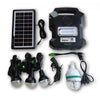 Kit solar portabil Gdlite GD-1000A, USB, bluetooth, radio FM, MP3, 4 becuri incluse