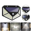 Lampa solara cu senzor de miscare, 100 LED